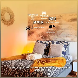 Les Dunes Ideal Couple,solo,famille&pro Appartement Vitry-sur-Seine